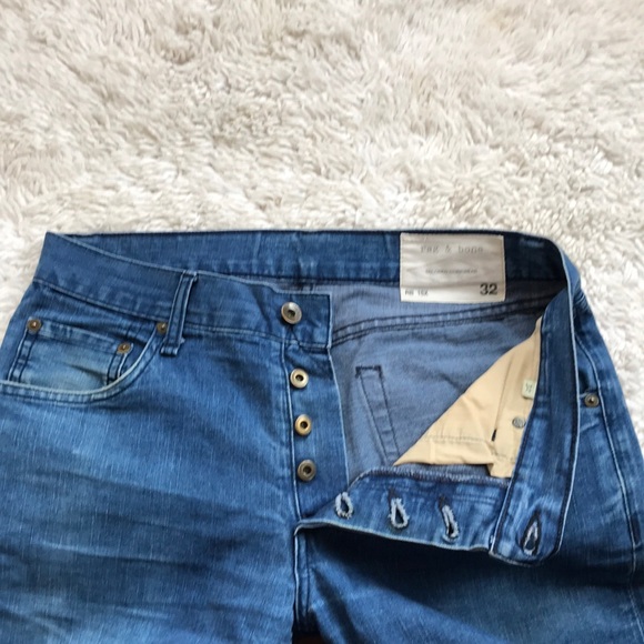 Rag & bone Classic Jeans Blue Size 32 Men’s - Picture 3 of 7